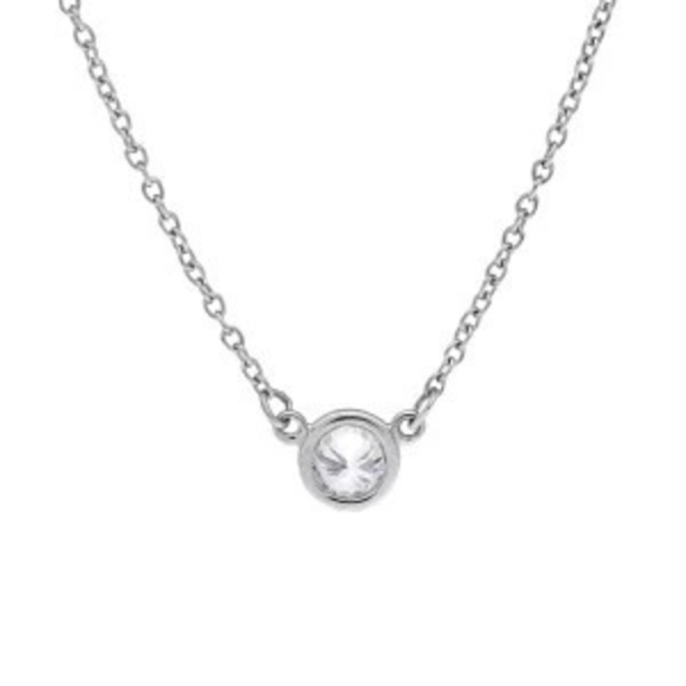 Tiffany Co By the Yard Necklace Platinum Diamond - Picture 2 of 5